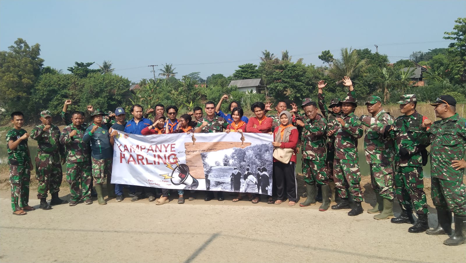 Thumbnail Artikel Peringati Hari Lingkungan Hidup Sedunia, Mapalaska Adakan Penanaman Bibit dan Susur Sungai Citarum