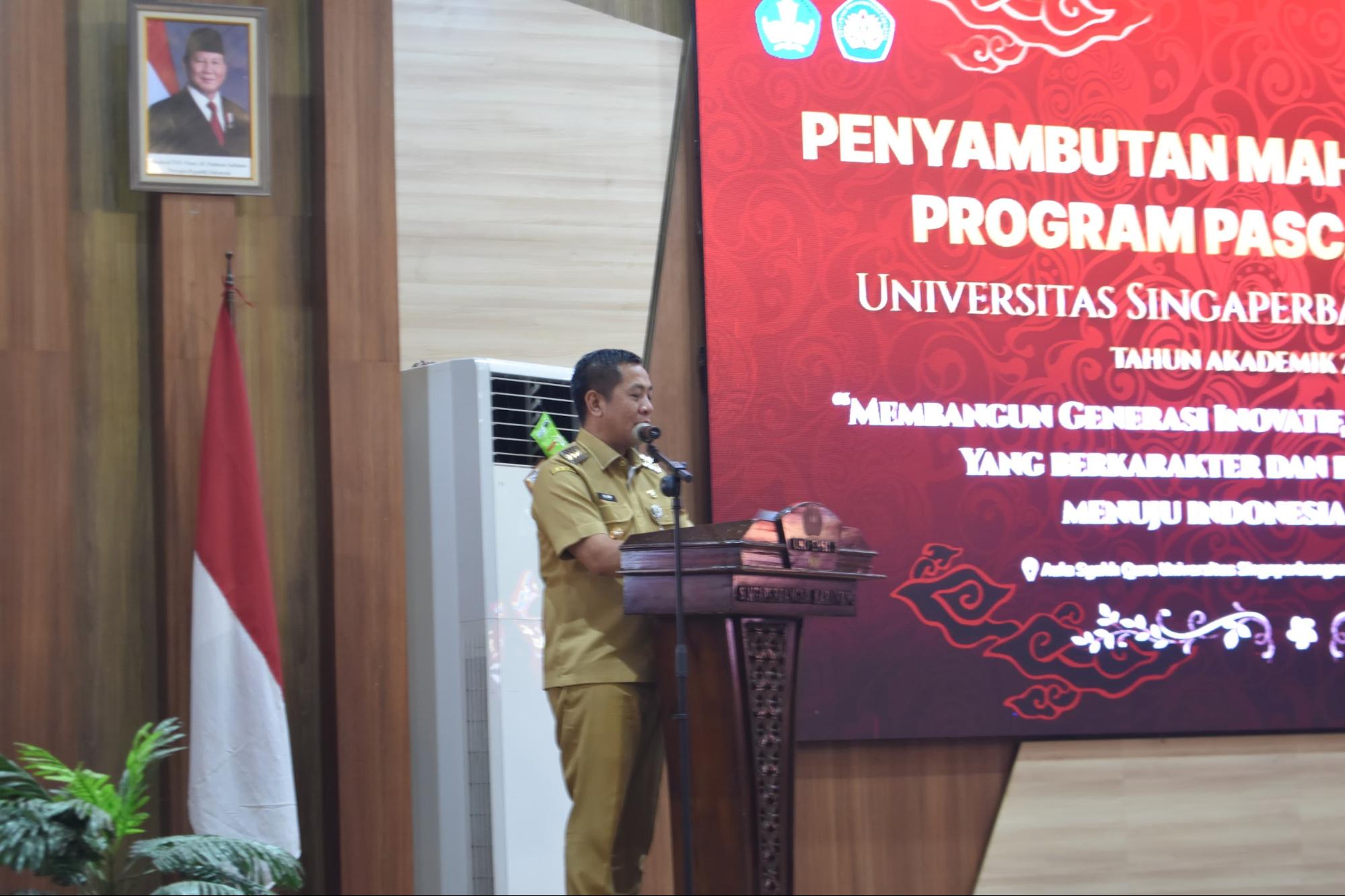 Thumbnail Artikel Unsika Sambut Mahasiswa Baru Program Pascasarjana: Bupati Resmi Jadi Mahasiswa