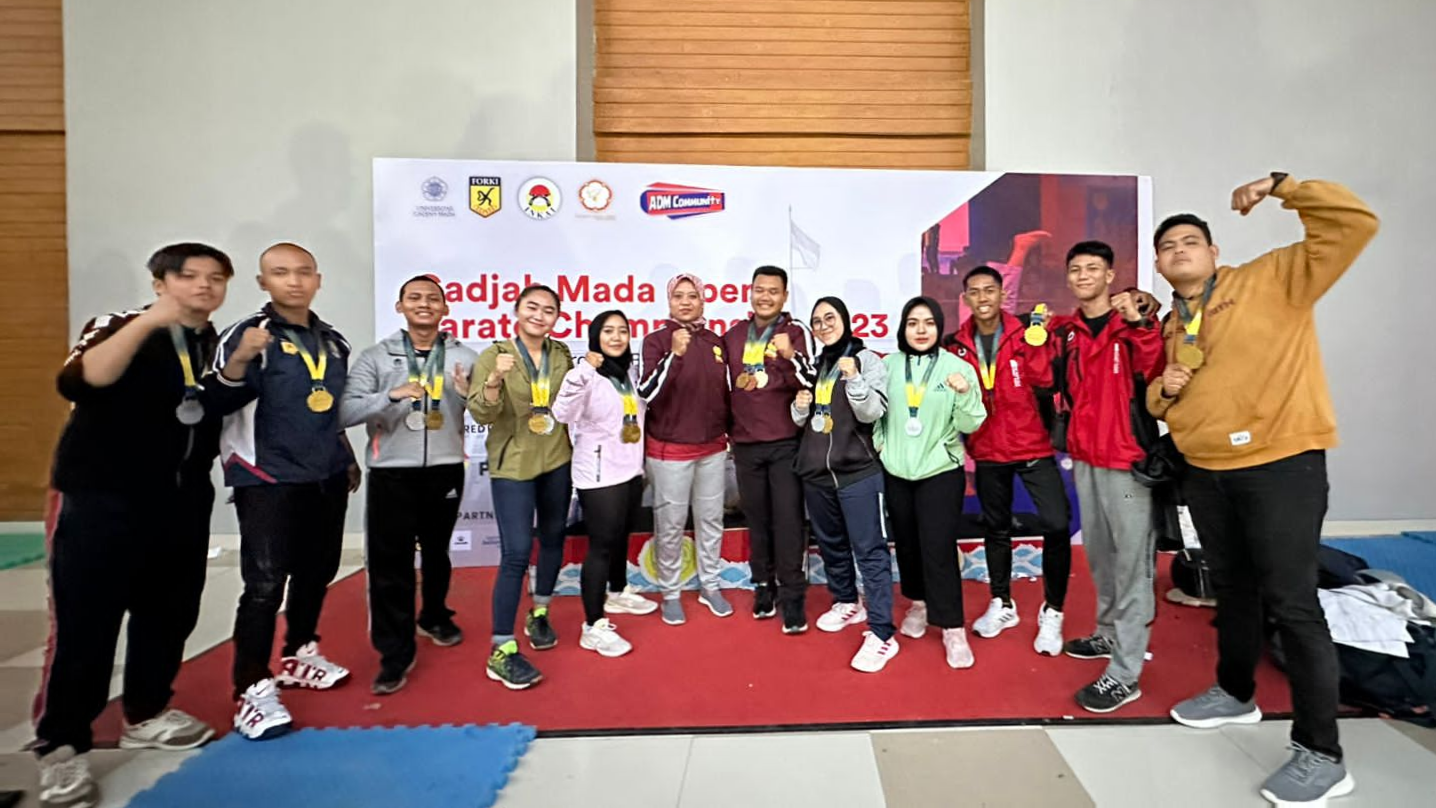 Thumbnail Artikel Tim Karate Unsika Raih 21 Medali Pada Ajang “Gajah Mada Open Karate Championship 2023”
