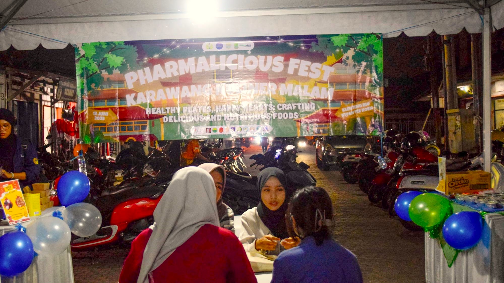 Thumbnail Artikel Pharmalicious Fest 2025: Kuliner Malam Bersama Prodi Farmasi