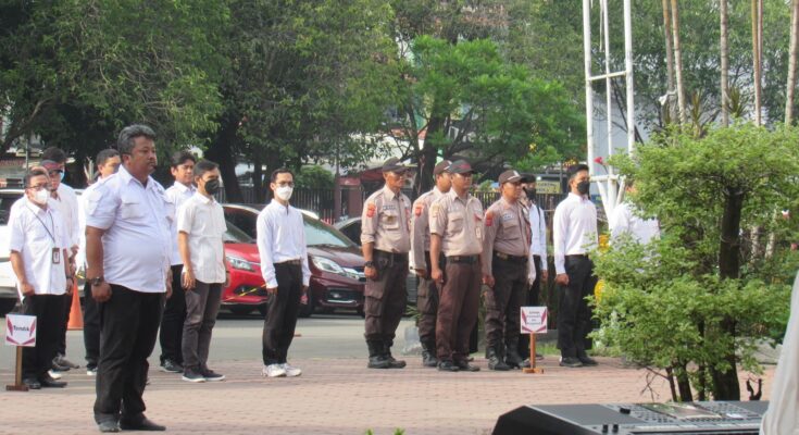 Thumbnail Artikel Sambut Plt. Rektor Baru, Unsika Gelar Apel Pagi