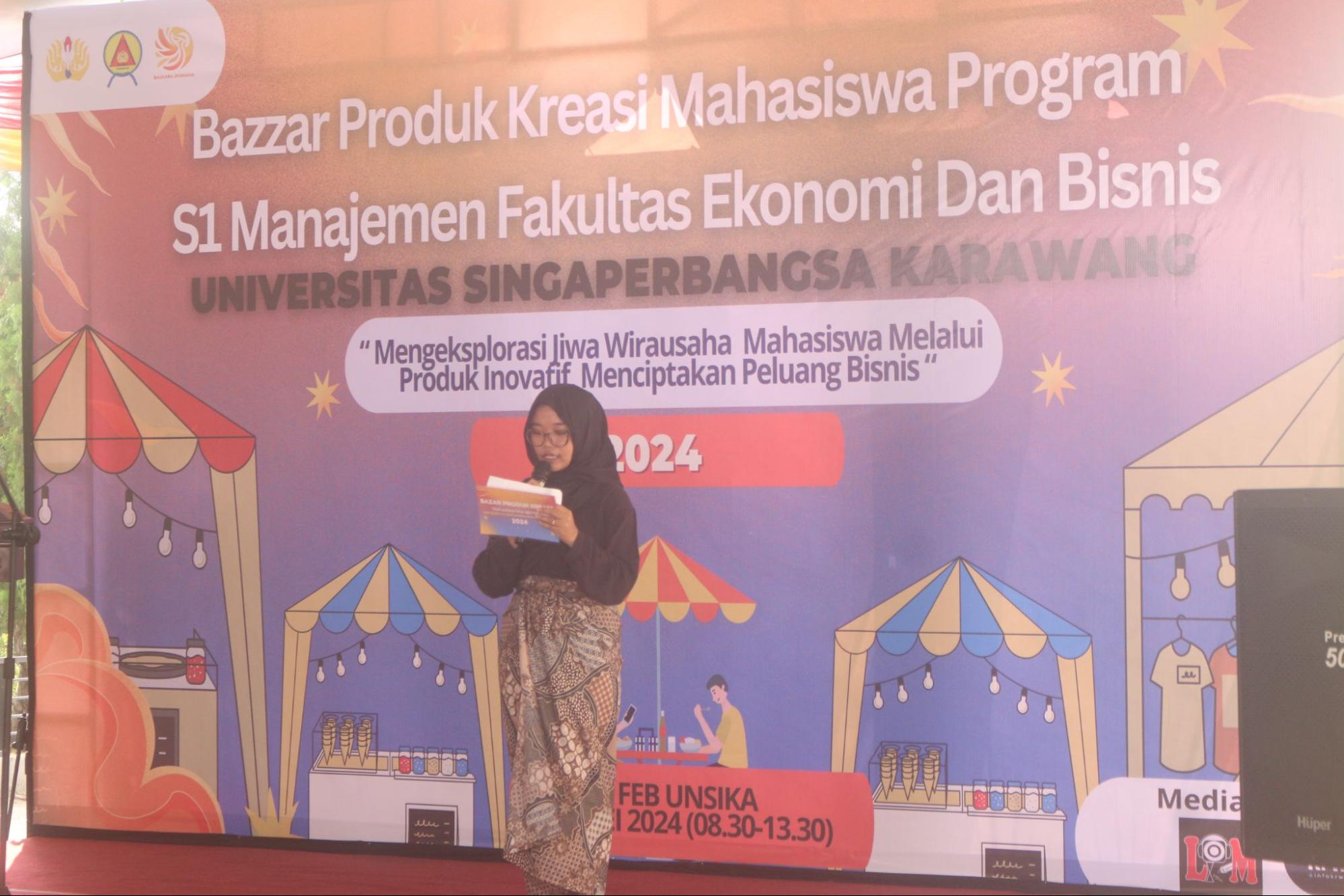 Thumbnail Artikel Himmas Unsika Gelar Bazar Kewirausahaan: Pamerkan Produk Inovatif dan Bangkitkan Jiwa Wirausaha Mahasiswa