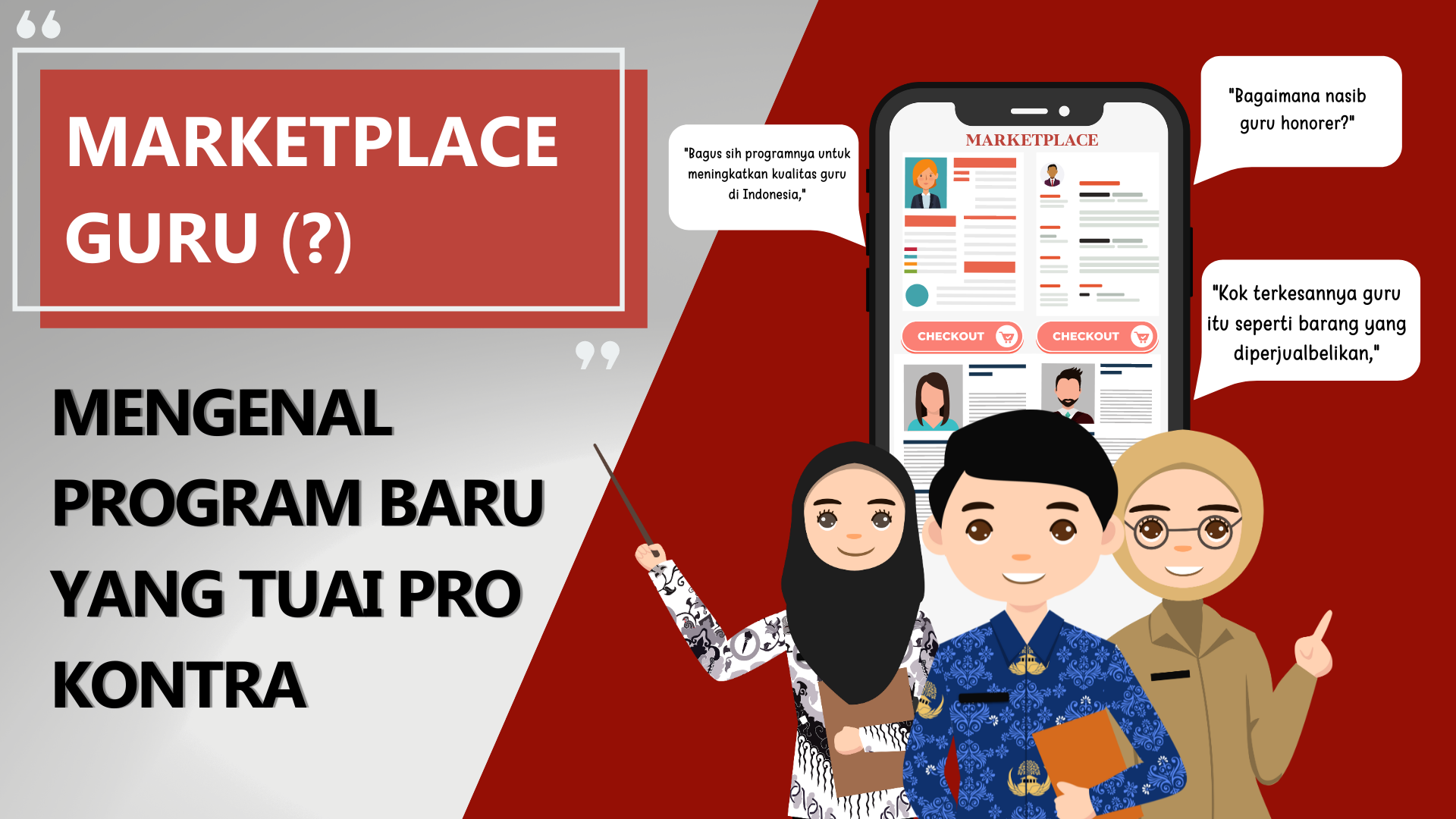 Thumbnail Artikel Marketplace Guru: Mengenal Program Baru yang Tuai Pro dan Kontra