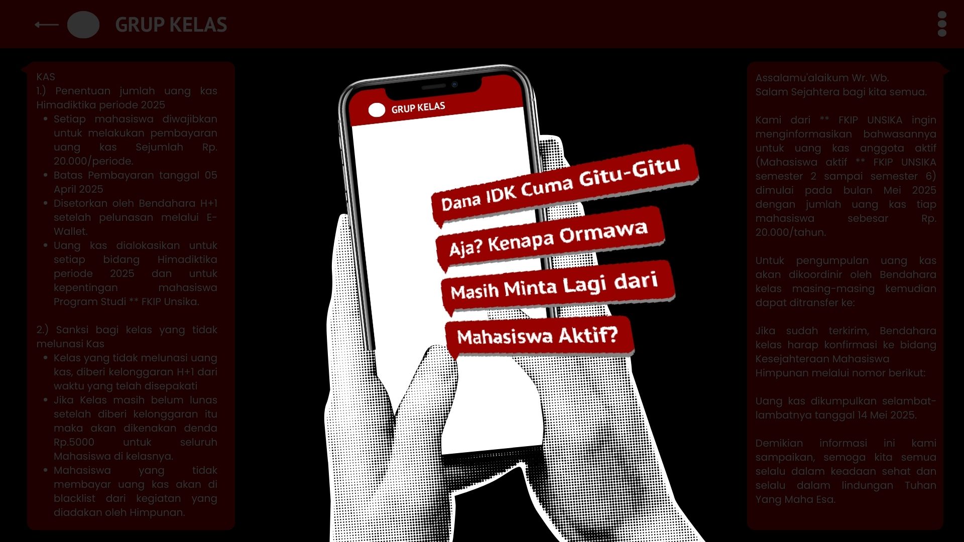 Thumbnail Artikel Dana IDK Cuma Gitu-gitu Aja? Kenapa Ormawa Masih Minta Lagi dari Mahasiswa Aktif?