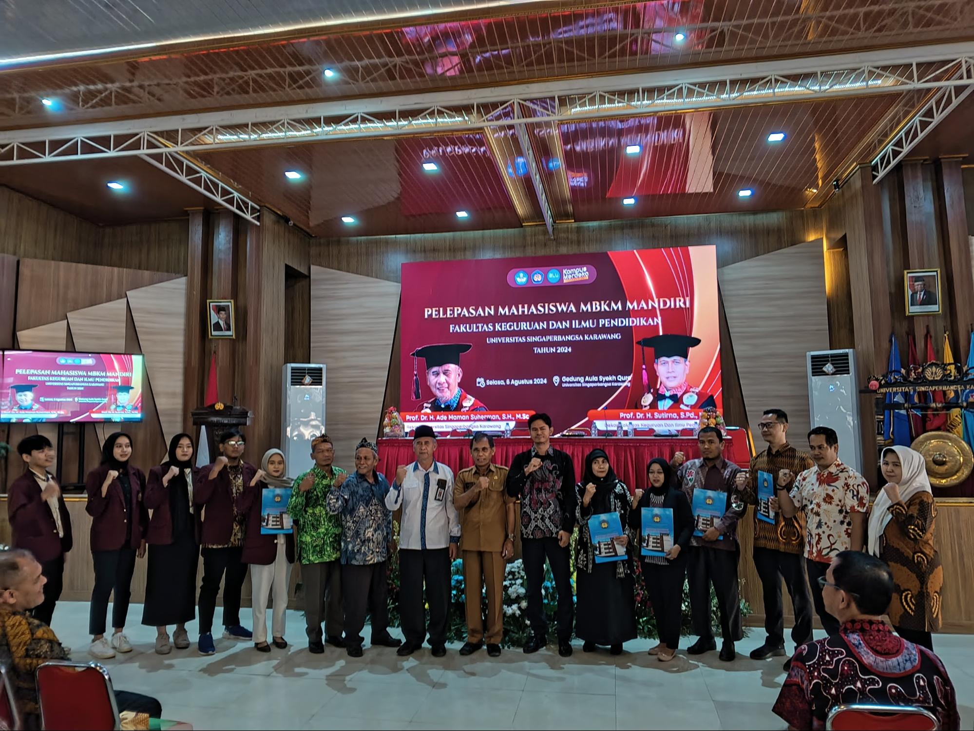 Thumbnail Artikel Pelepasan Mahasiswa FKIP Unsika untuk Program MBKM Mandiri FKIP 2024