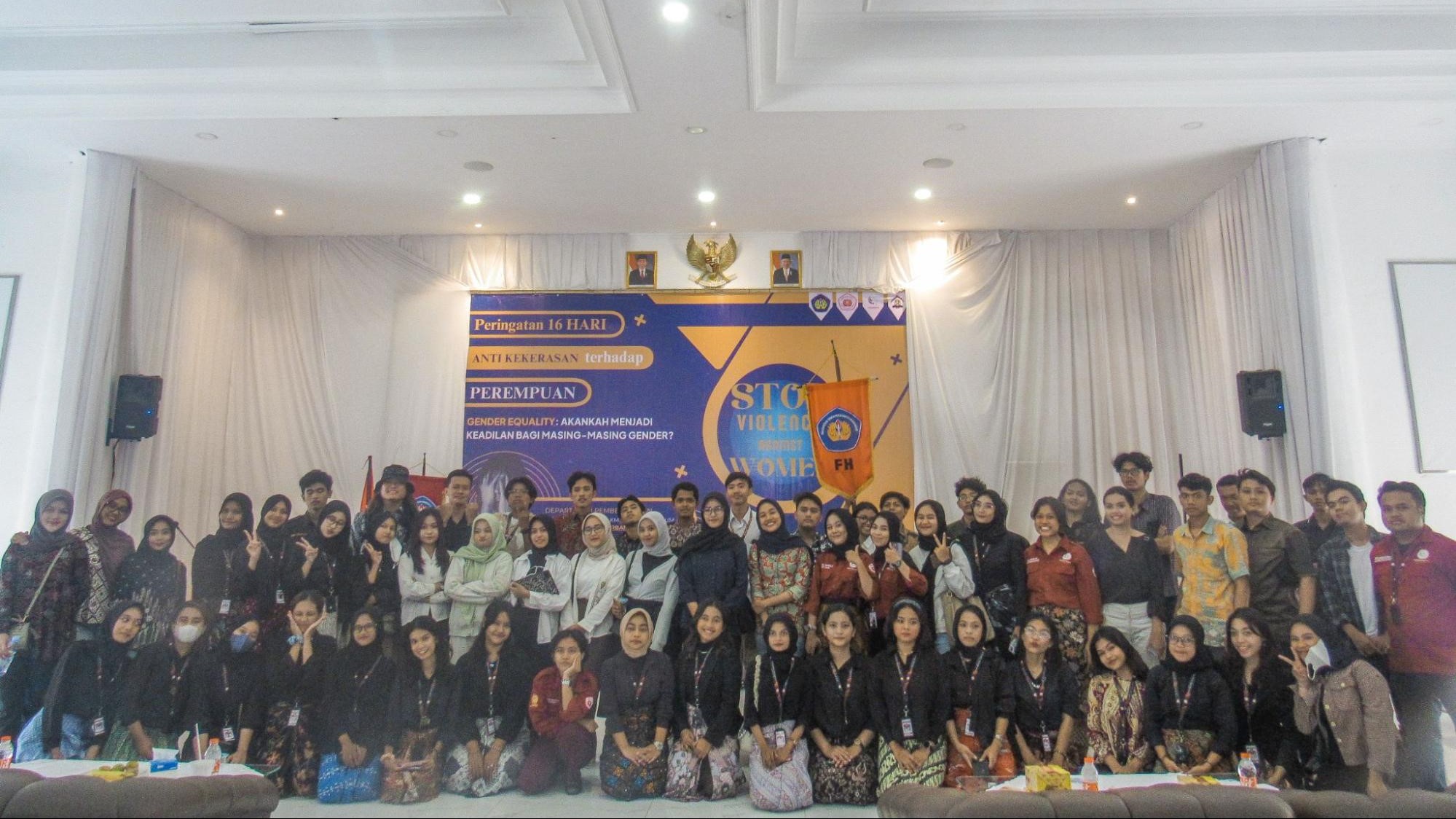 Thumbnail Artikel Peringatan 16 HAKTP: Departemen Pemberdayaan Perempuan BEM-KM FH Unsika Suarakan Kesetaraan Gender Melalui Seminar Nasional