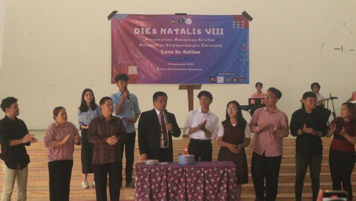 Thumbnail Artikel Love in Action: PMK Unsika Rayakan Dies Natalis Ke-8 dengan Kunjungan Kasih