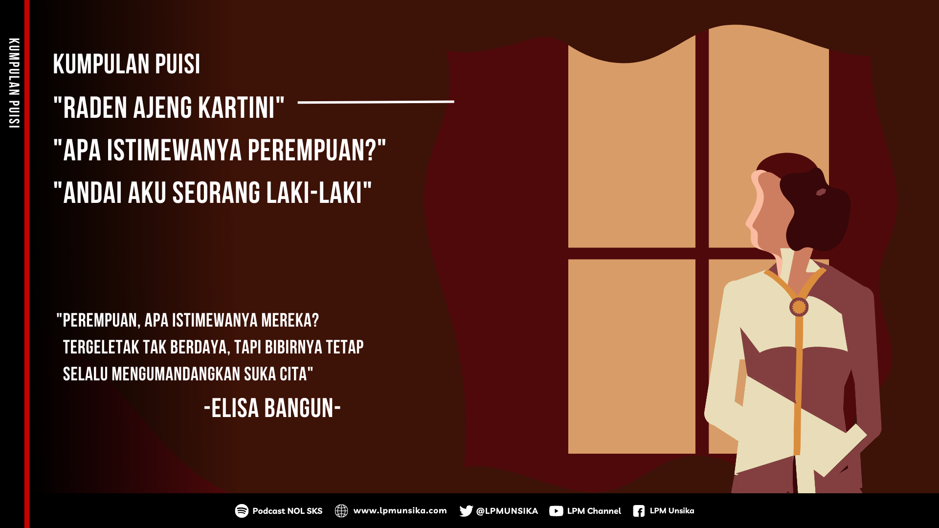 Thumbnail Artikel Kumpulan Puisi: Raden Ajeng Kartini, Apa Istimewanya Perempuan, Andai Aku Seorang Laki-Laki