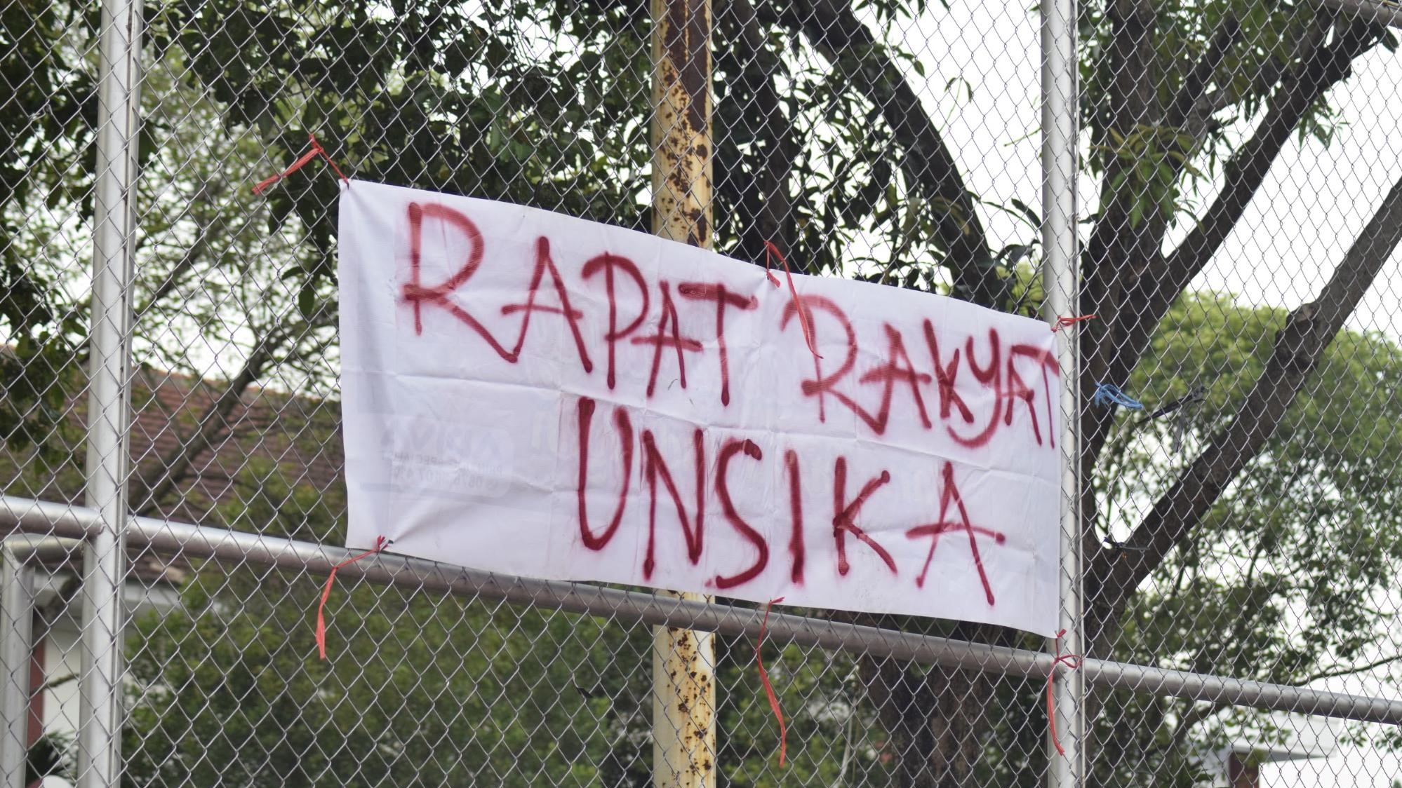 Thumbnail Artikel Menumpuknya Permasalahan di Kampus, BEM Unsika Gelar Konsolidasi Akbar
