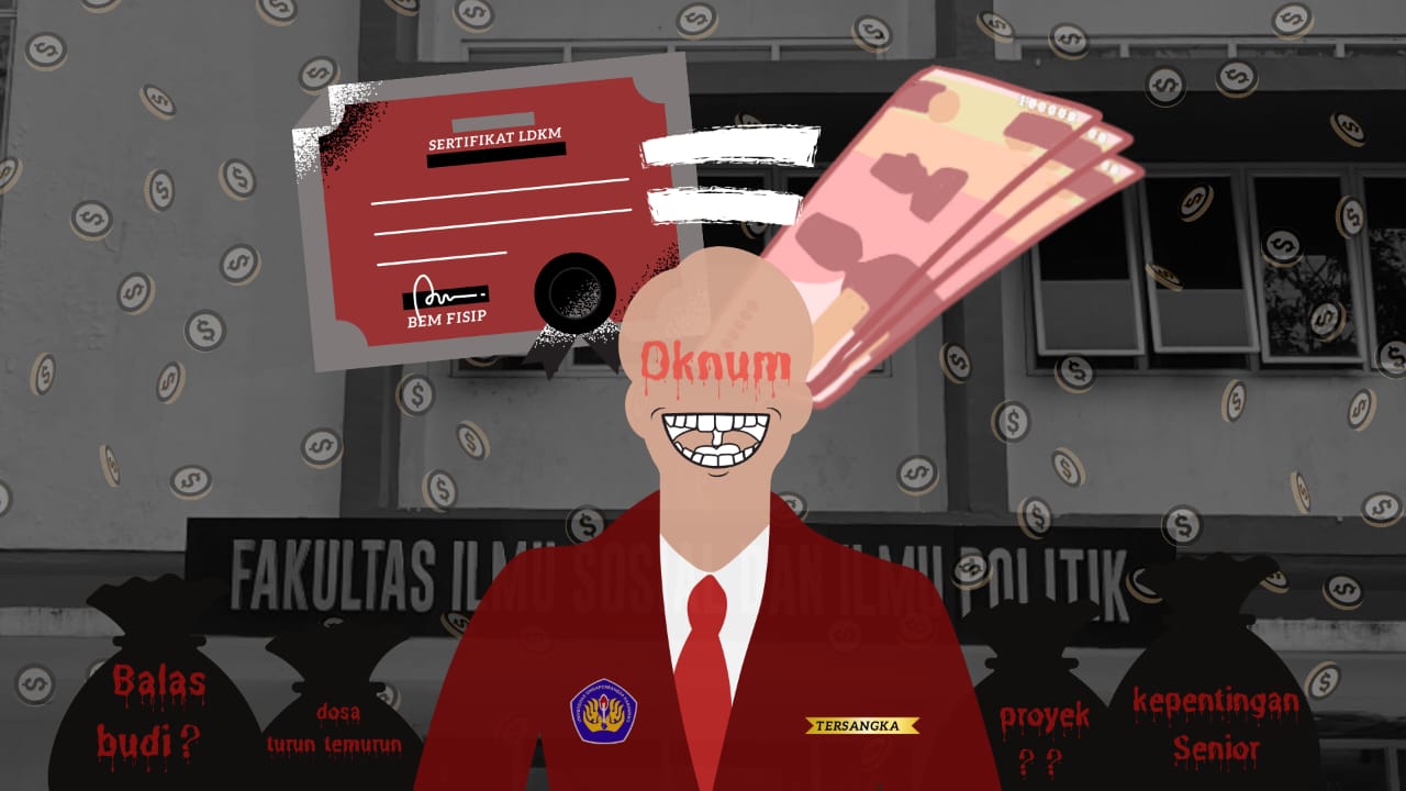 Thumbnail Artikel Dugaan Transaksi Jual Beli Sertifikat LDKM di BEM FISIP