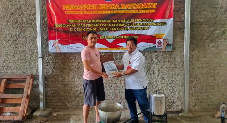 Thumbnail Artikel Terapkan Teknologi Hasil Penelitian, Dosen FT Unsika Bantu UKM Pengelolaan Ikan Pindang Karawang
