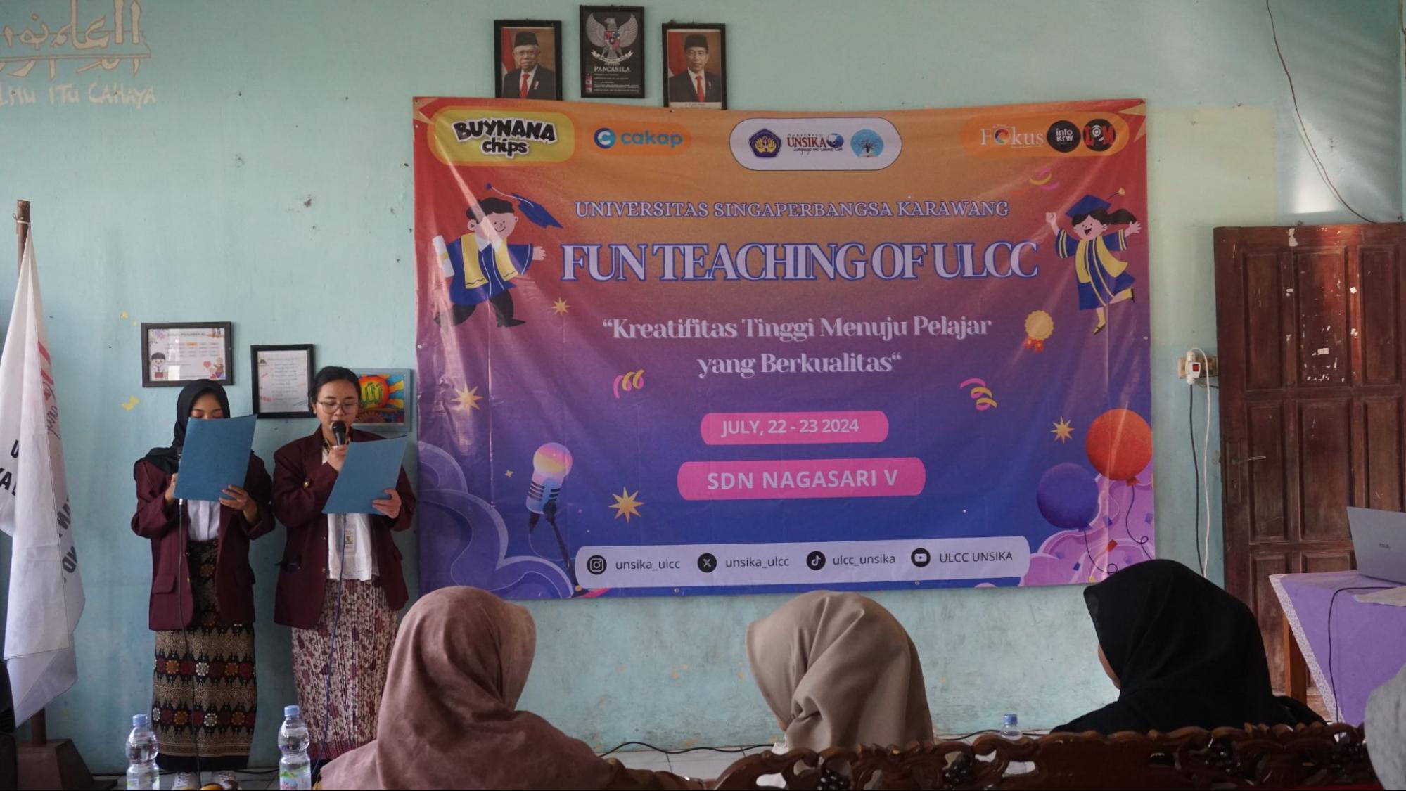 Thumbnail Artikel Kembangkan Minat Bahasa Asing dan Budaya: ULCC Unsika Adakan Fun Teaching di SDN Nagasari V