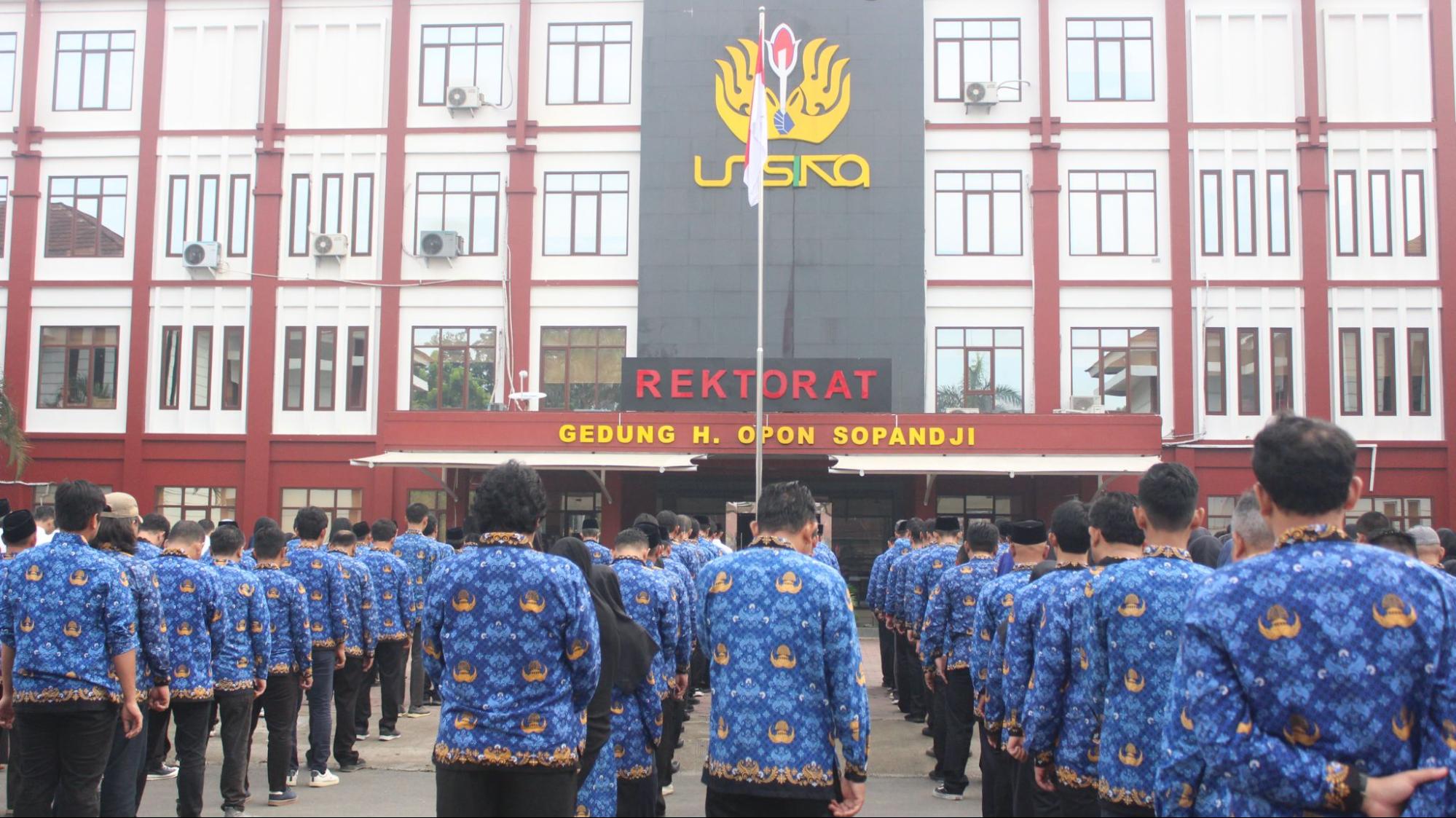 Thumbnail Artikel Peringati Hari Lahir Pancasila, Unsika Gelar Upacara Bersama Sivitas Akademika