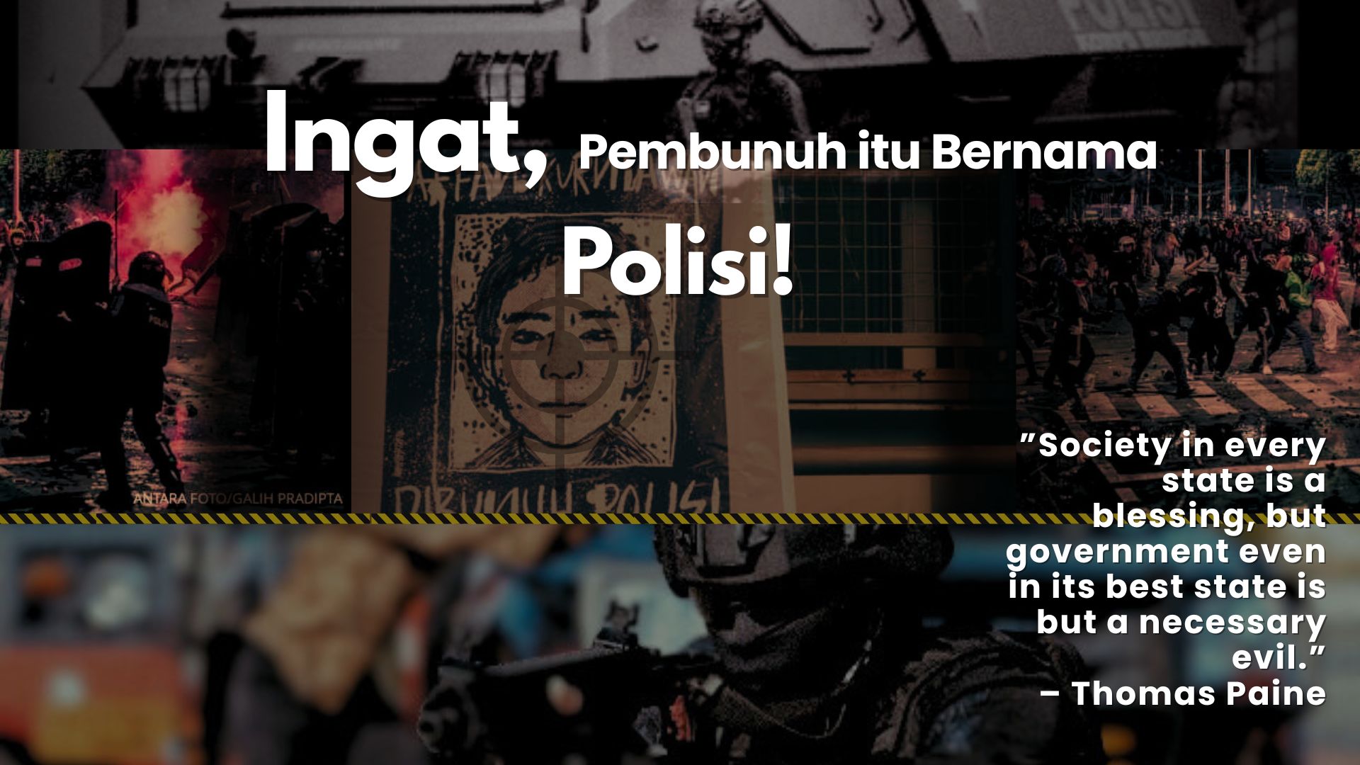 Thumbnail Artikel Ingat, Pembunuh itu Bernama Polisi!