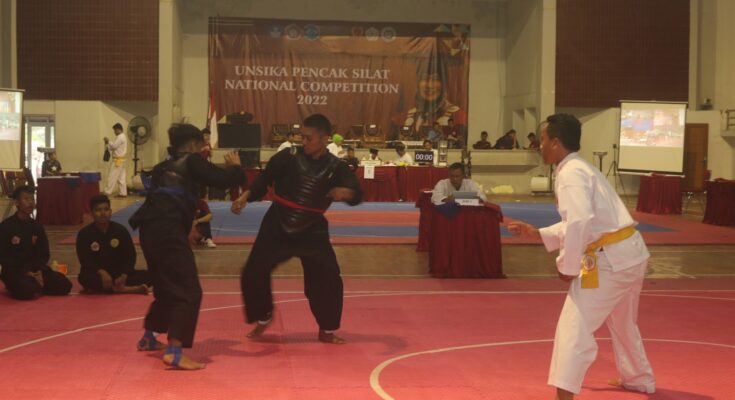 Thumbnail Artikel Untuk Pertama kali, Unsika Gelar Kejuaraan Pencak Silat Tingkat Nasional